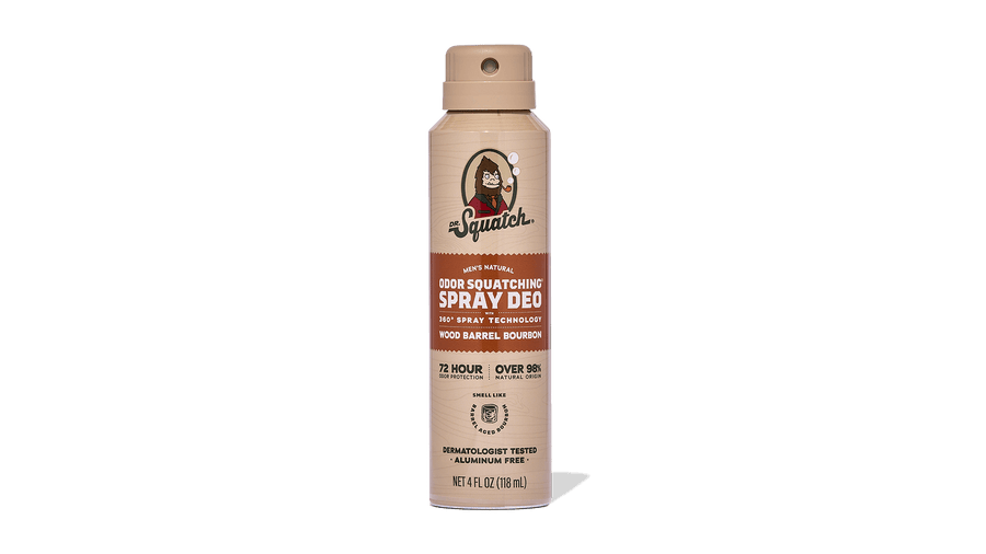 Wood Barrel Bourbon Spray Deodorant - Gentle Mist
