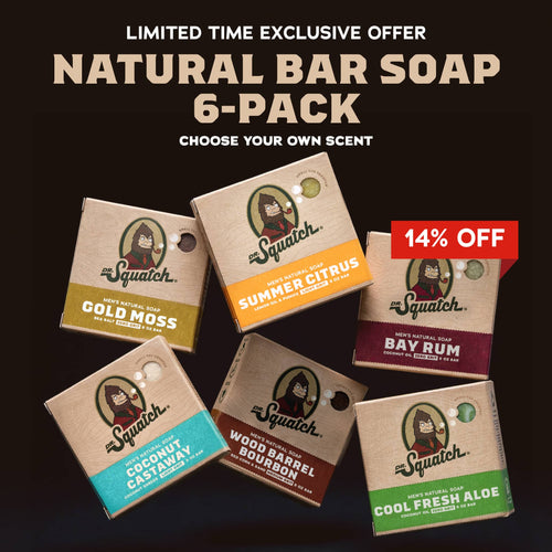 Bar Soap 6-Pack - Daily Set