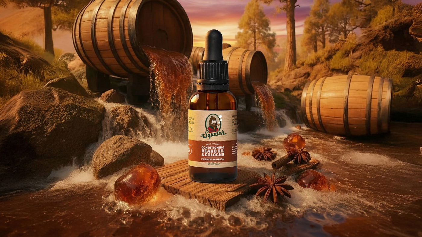 Conditioning Beard Oil & Cologne Fireside Bourbon - Gentle Mist