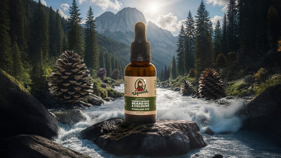 Conditioning Beard Oil & Cologne Woodland Pine - Soft Balance