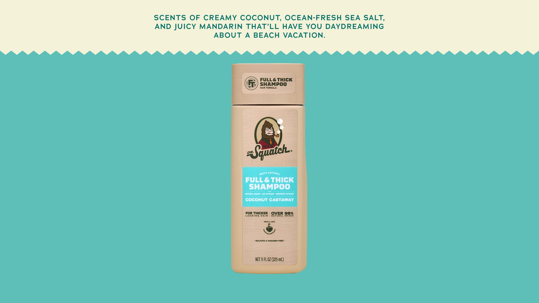 Coconut Castaway Full & Thick Shampoo - Bright Scent