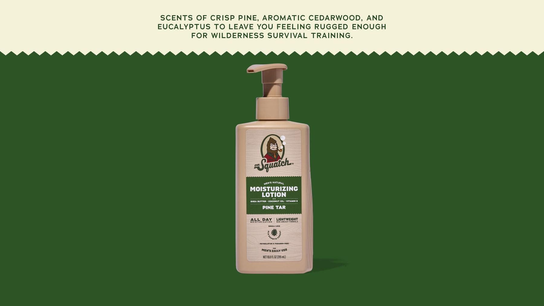 Pine Tar Lotion - Gentle Reset