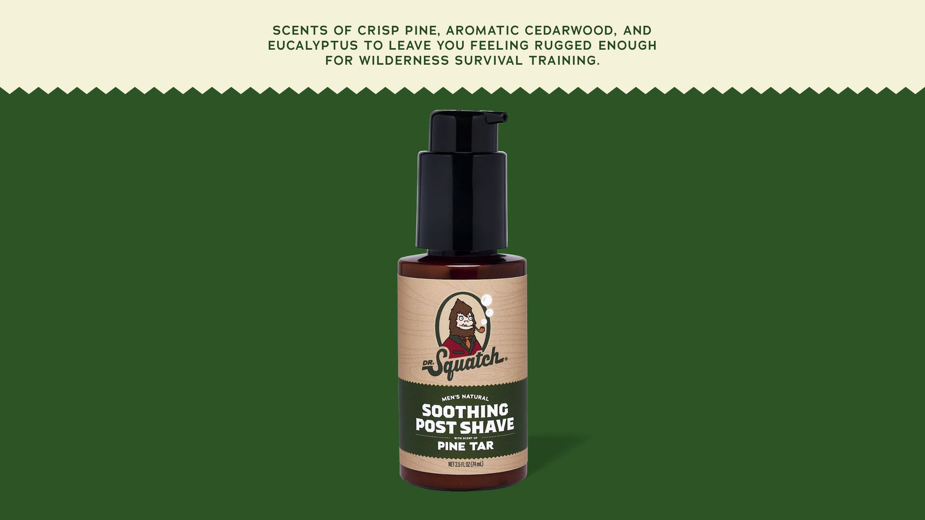 Soothing Post Shave Pine Tar - Clean Mood