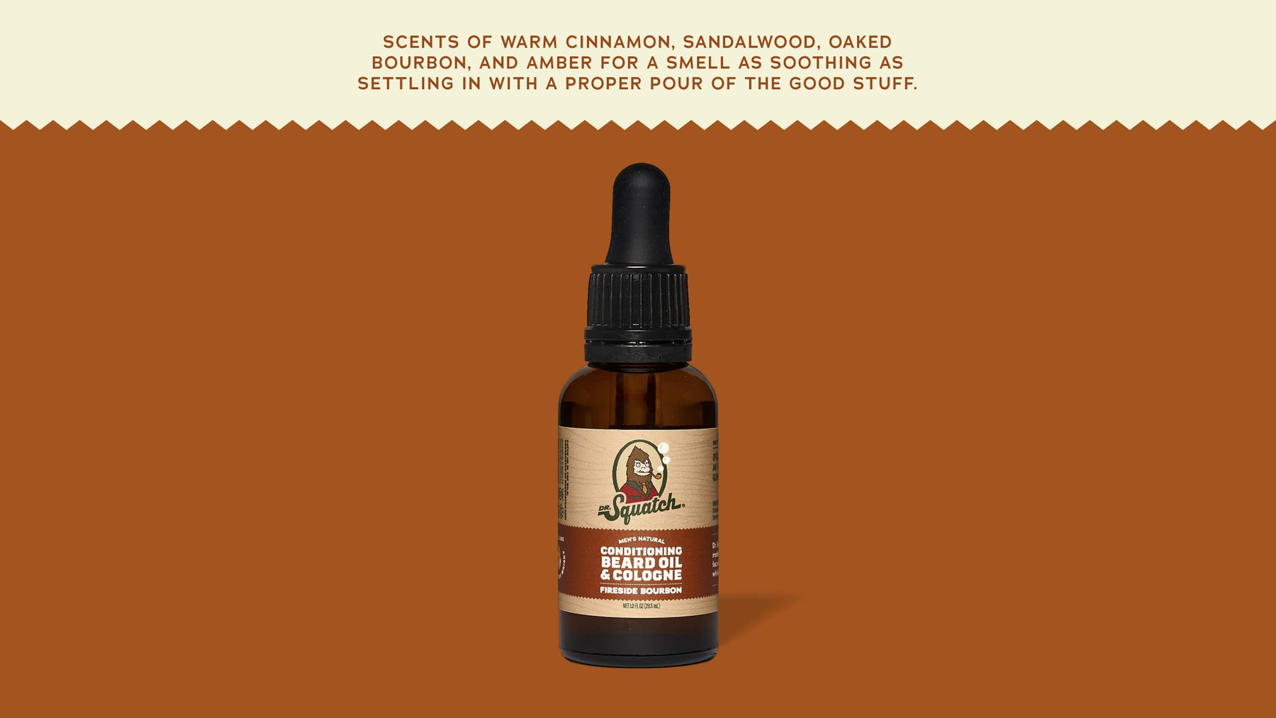 Conditioning Beard Oil & Cologne Fireside Bourbon - Gentle Mist