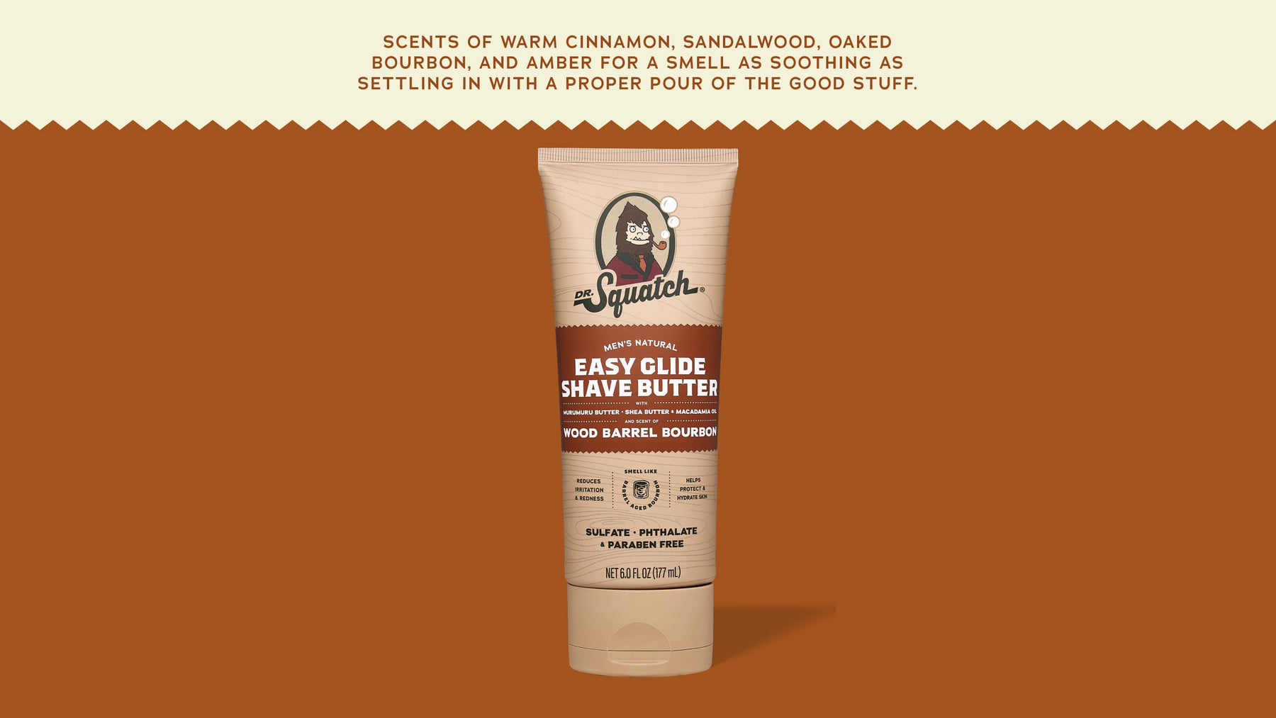 Easy Glide Shave Butter Wood Barrel Bourbon - Daily Set