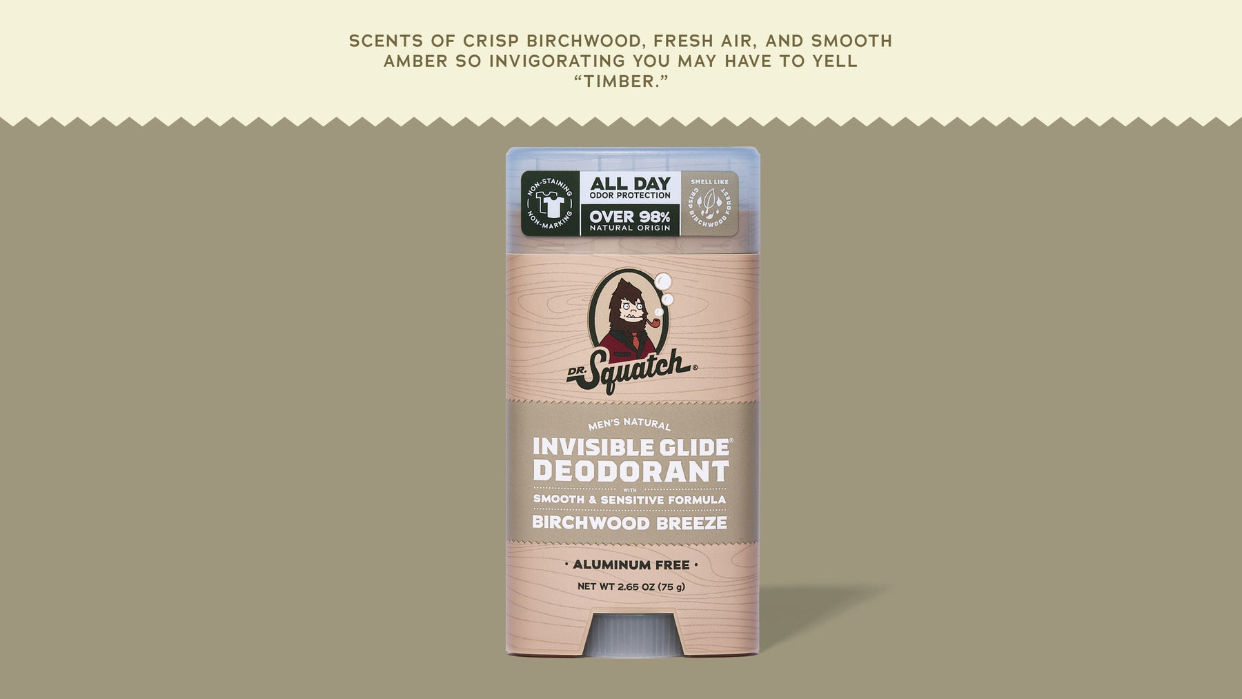 Birchwood Breeze Invisible Glide Deodorant - Warm Blend