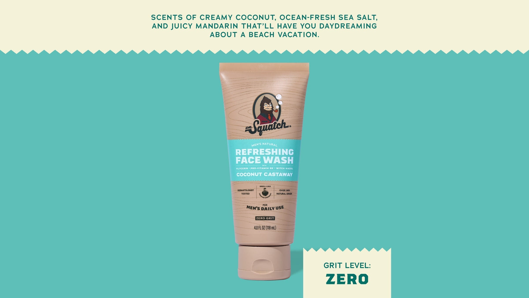 Coconut Castaway Refreshing Face Wash - Bright Finish