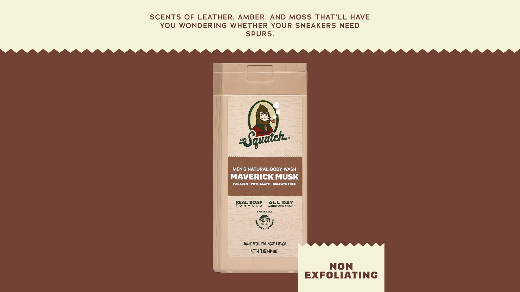 14 oz Maverick Musk Body Wash - Daily Comfort