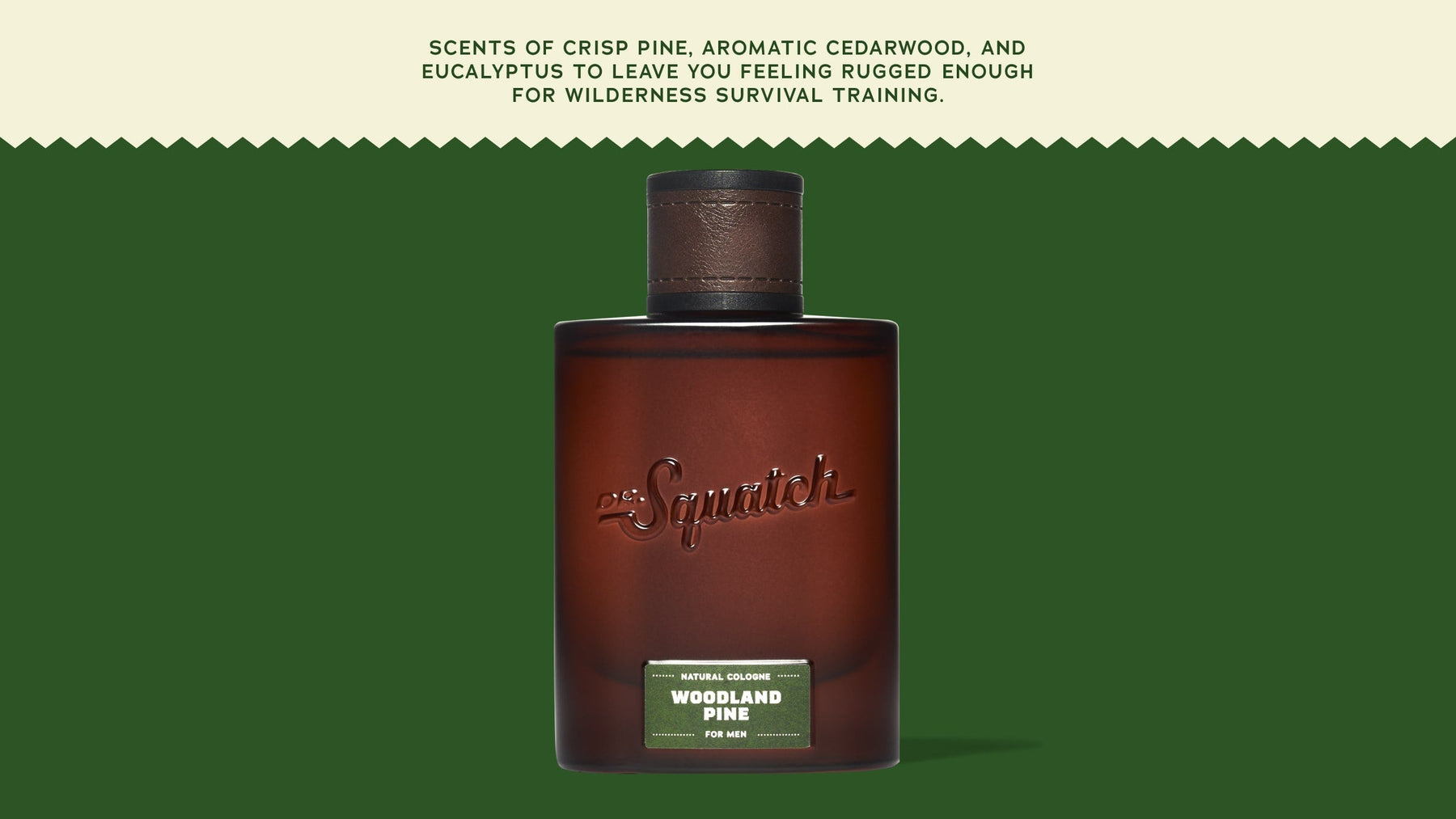 Woodland Pine Cologne - Easy Routine