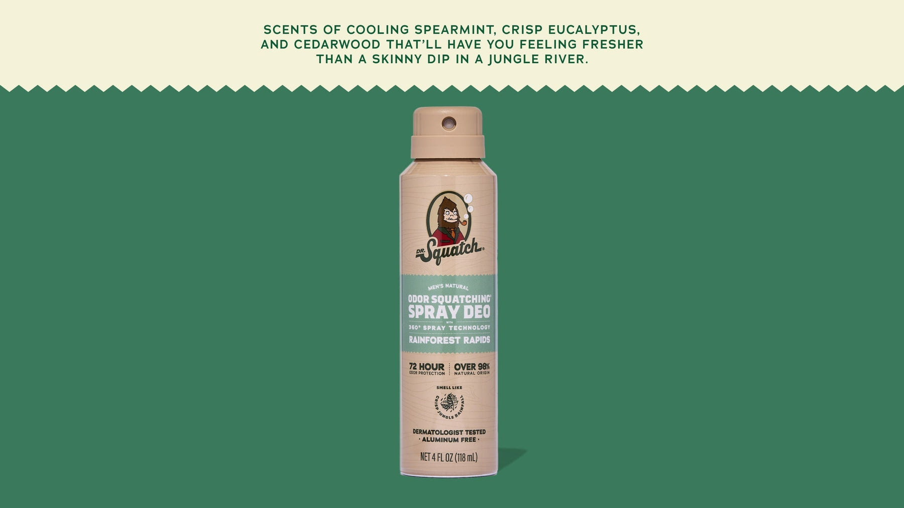 Rainforest Rapids Spray Deodorant - Soft Glow