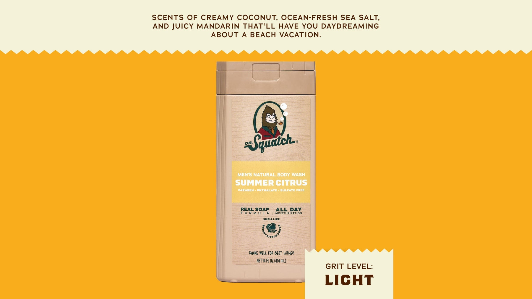 14 oz Summer Citrus Body Wash - Soft Glow