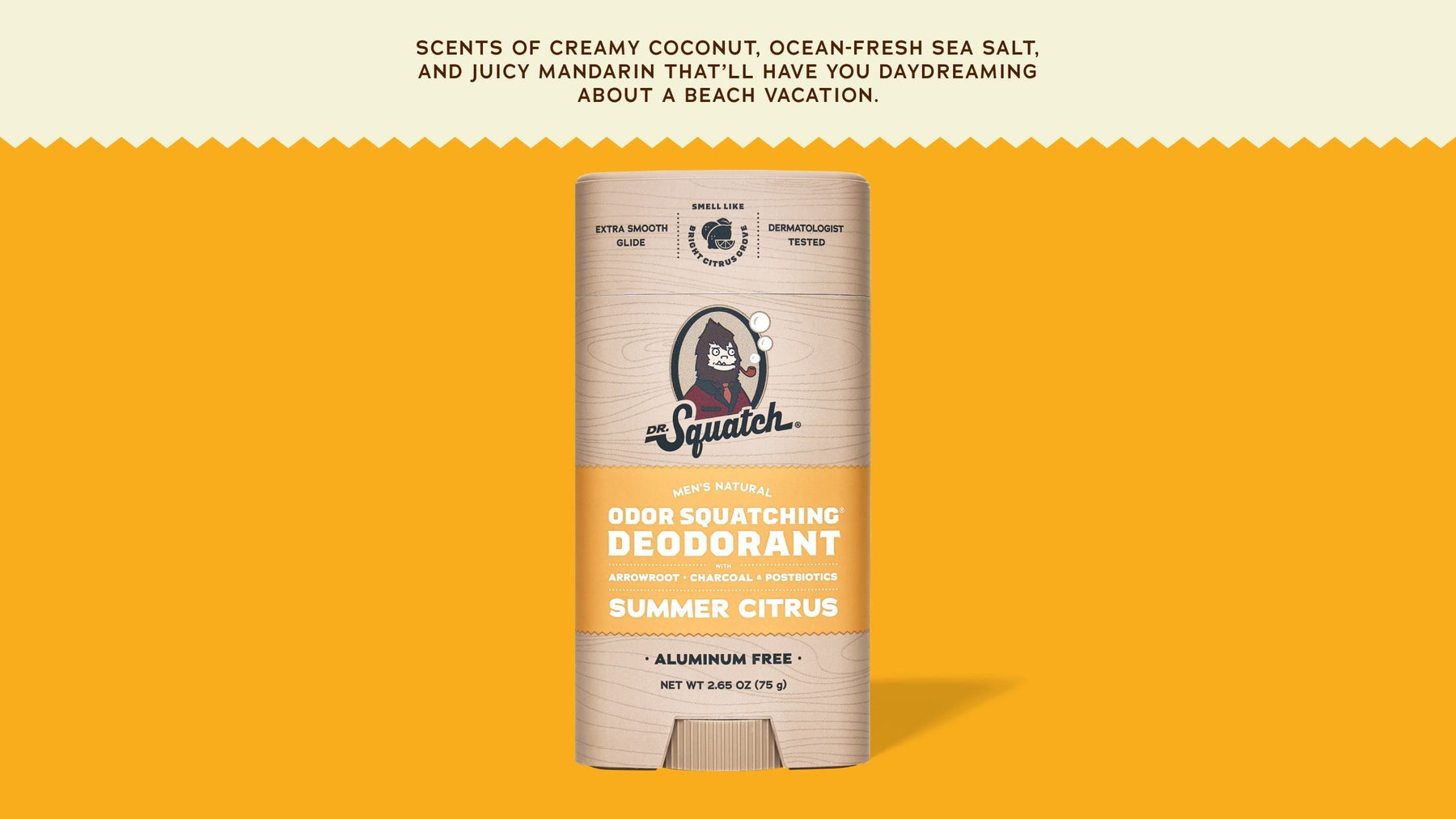 Summer Citrus Deodorant - Active Fresh