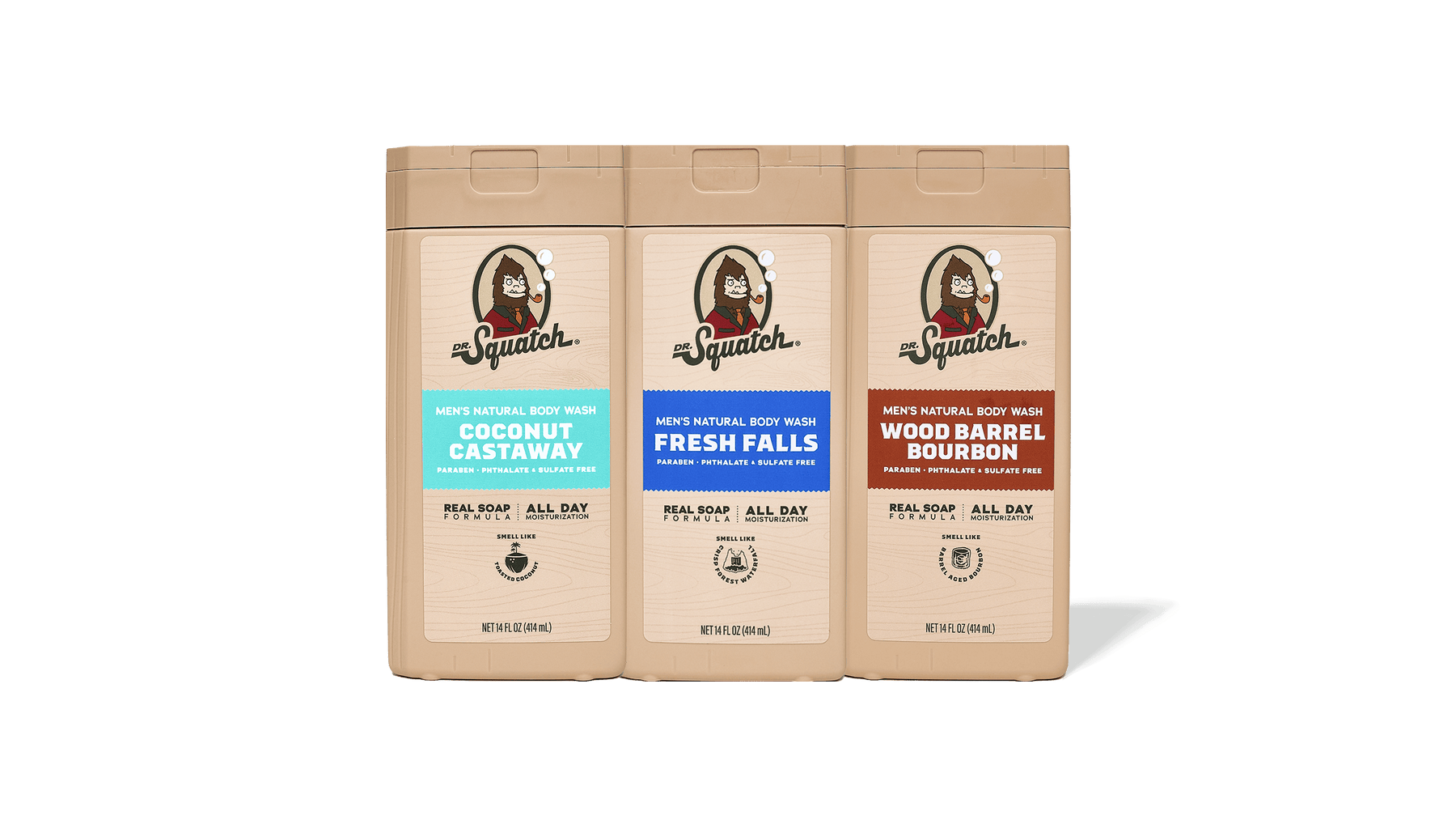 Body Wash 3-Pack - Clean Bundle