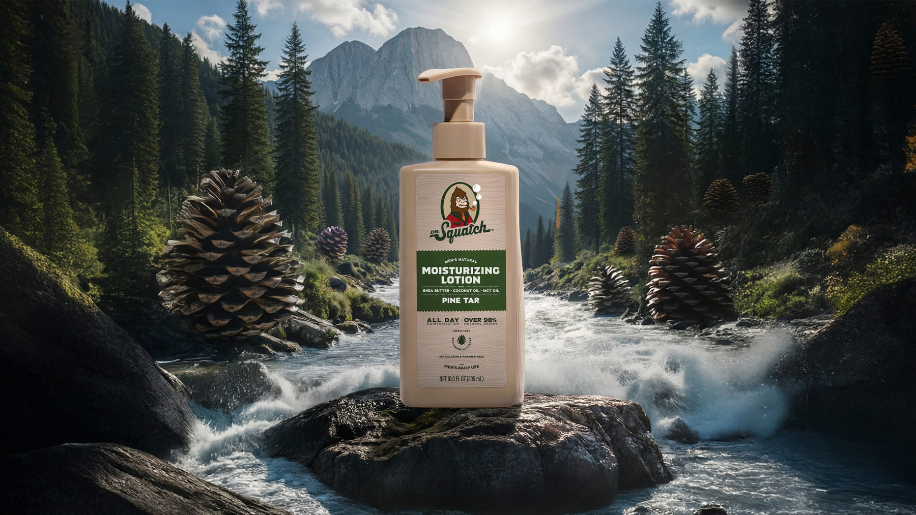 Pine Tar Lotion - Gentle Reset