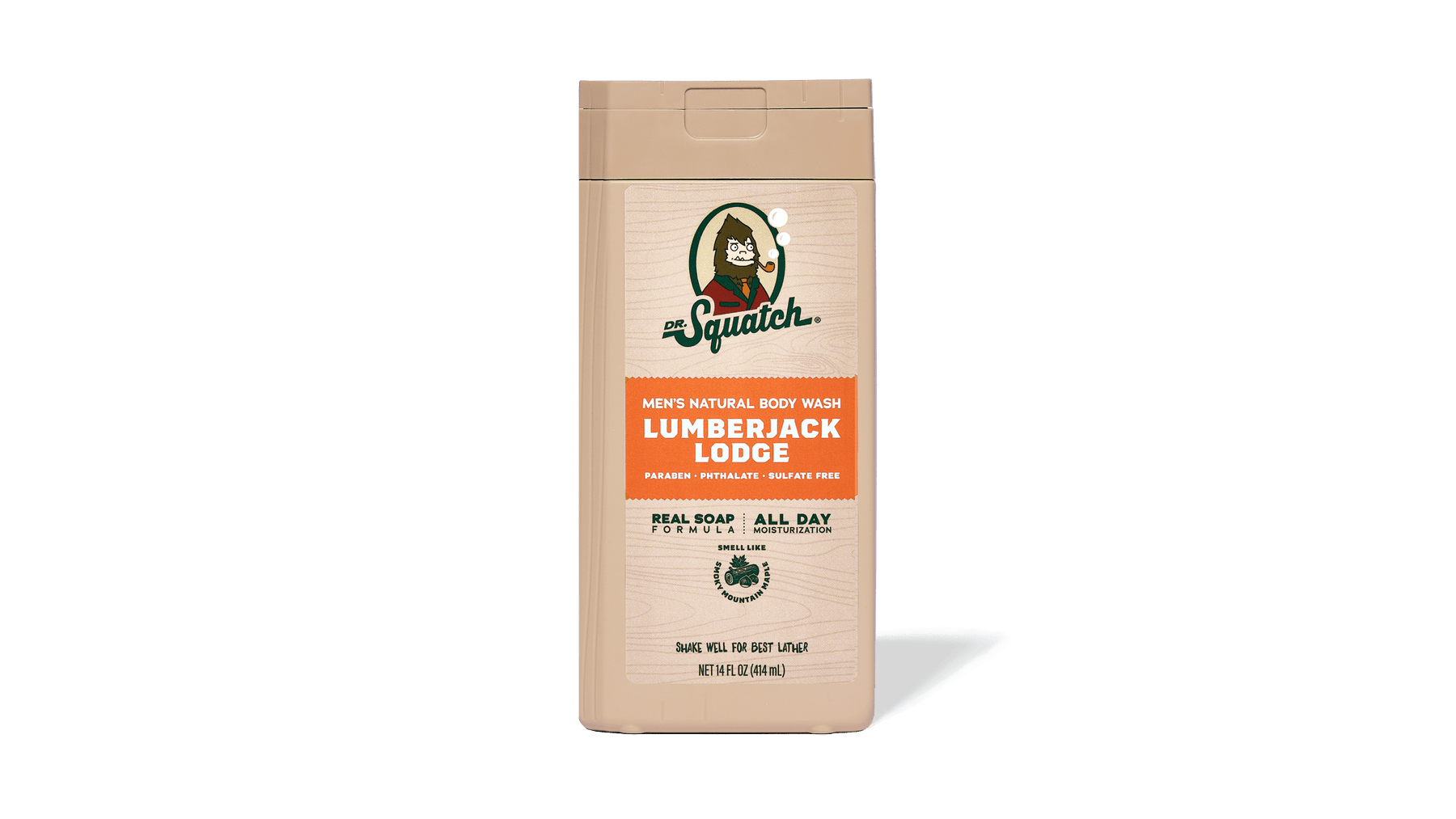 14 oz Lumberjack Lodge Body Wash - Clean Finish