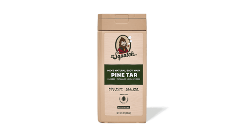14 oz Pine Tar Exfoliating Body Wash - Home Glow