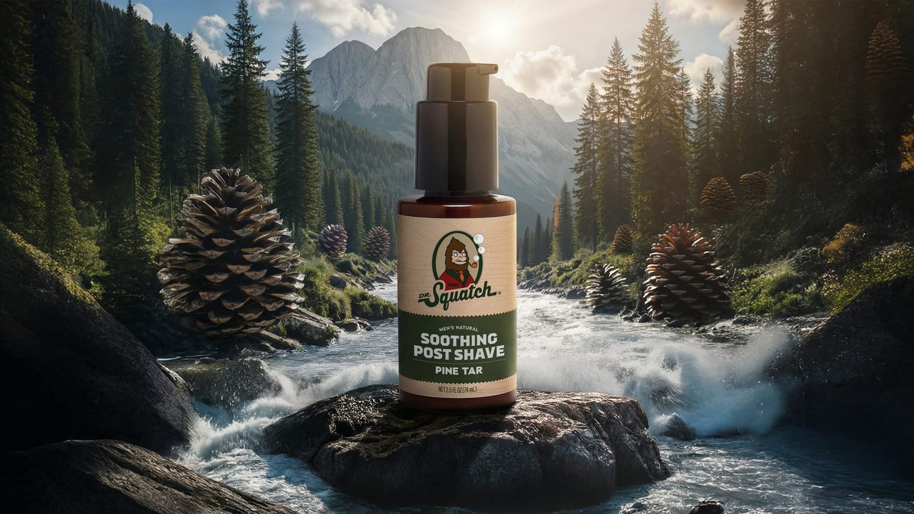 Soothing Post Shave Pine Tar - Clean Mood