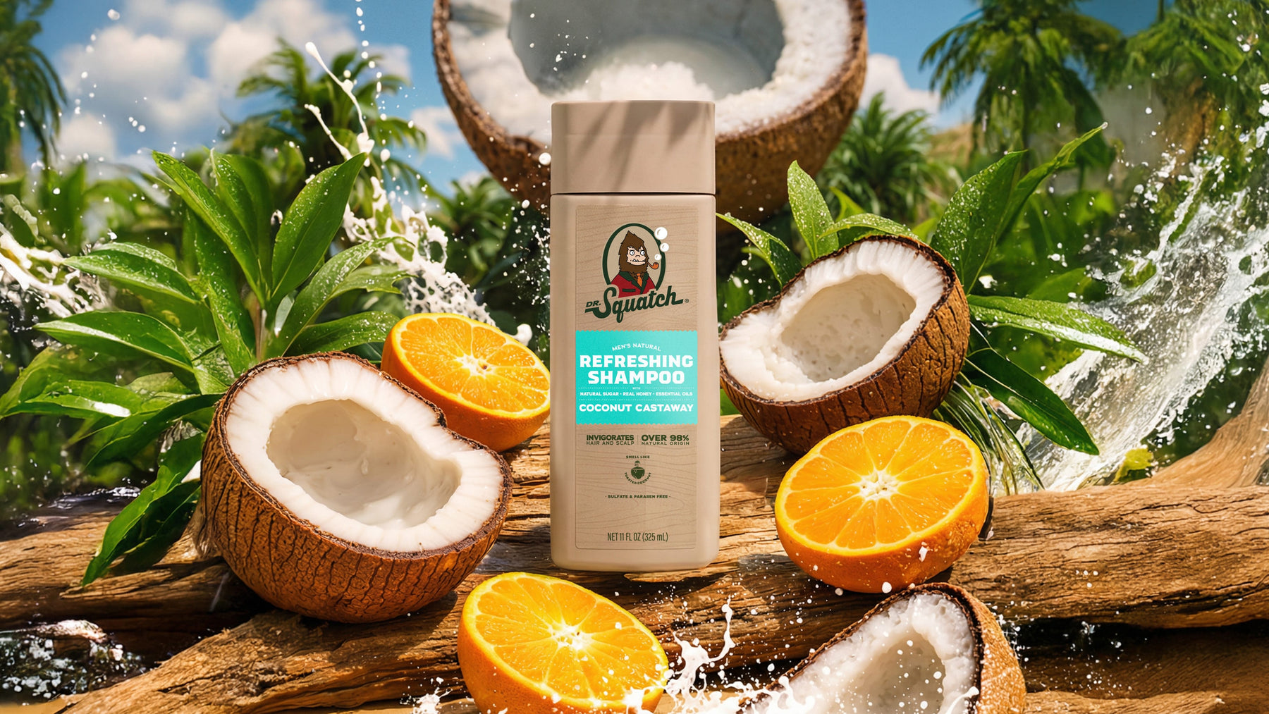 Coconut Castaway Shampoo - Home Glow