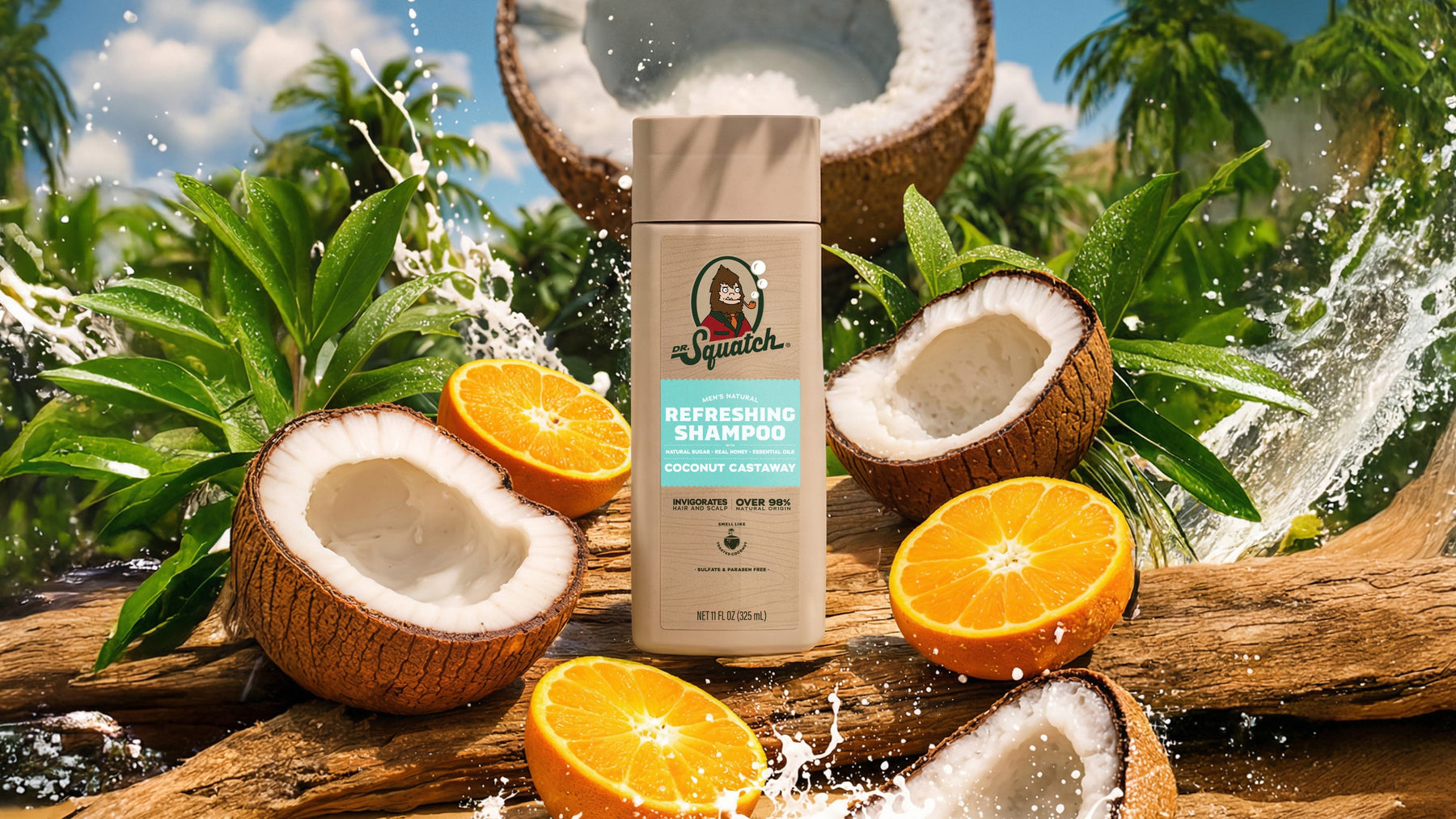 Coconut Castaway Shampoo - Home Glow