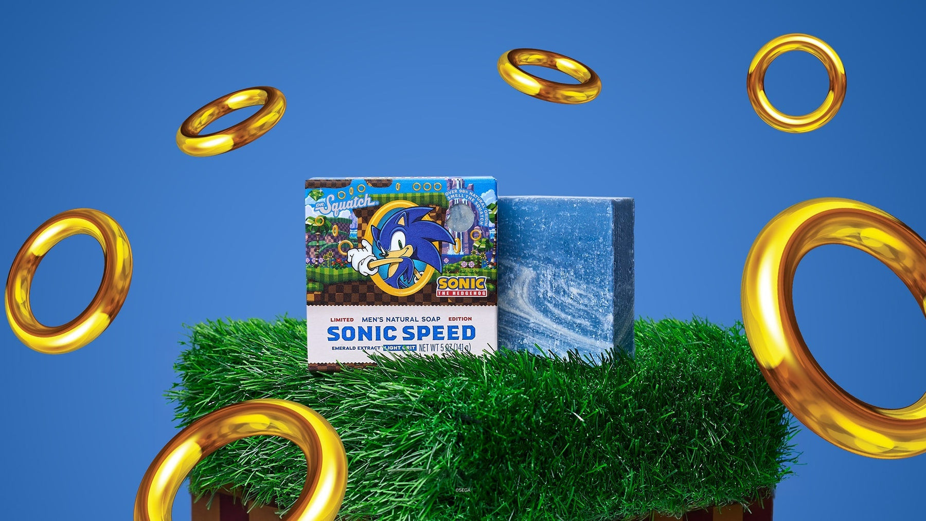Sonic Speed Bar Soap - Fresh Start