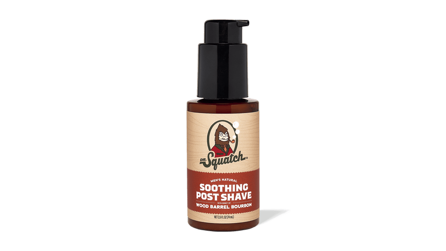Soothing Post Shave Wood Barrel Bourbon - Clean Finish