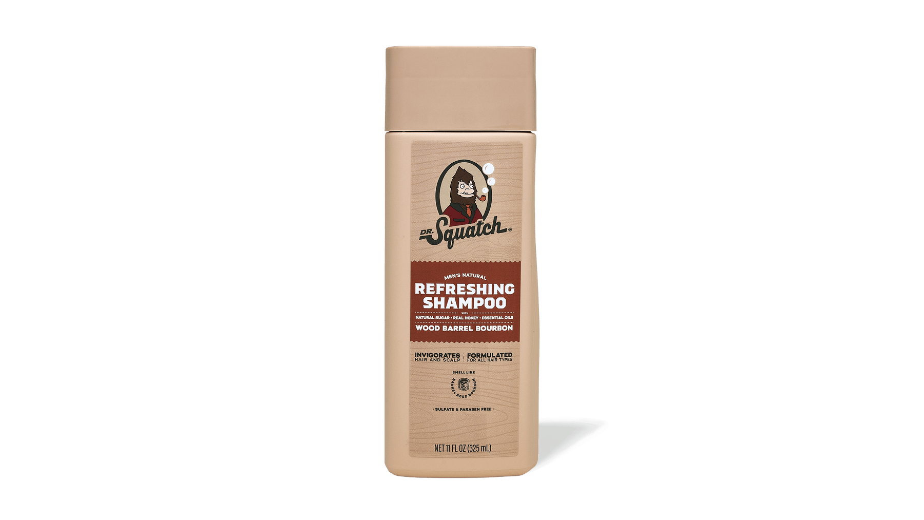 Wood Barrel Bourbon Shampoo - Classic Notes