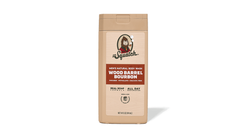 14 oz Wood Barrel Bourbon Body Wash - Clean Mood