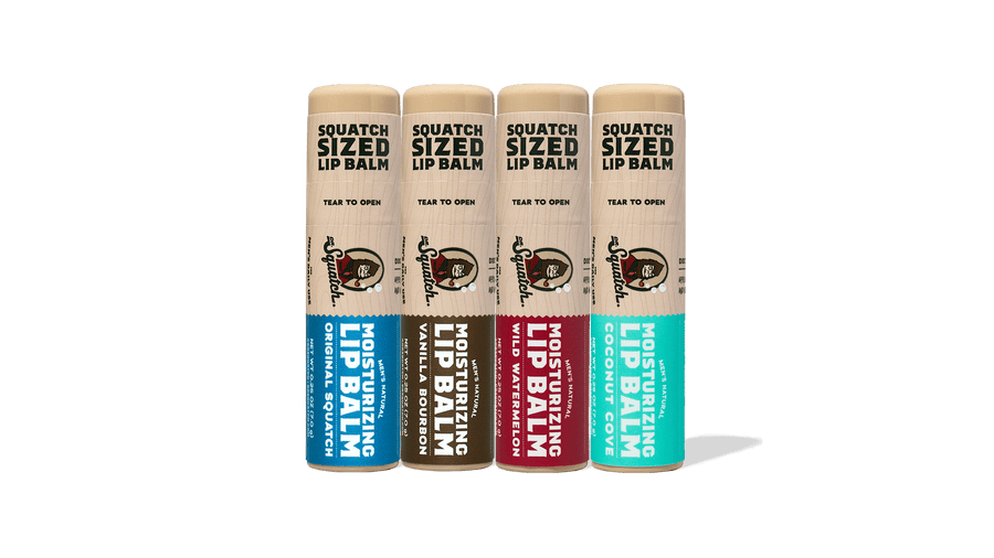 Lip Balm 4-Pack - Essential Set